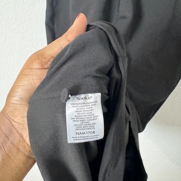 NWT Nookie Hollywood Midi Dress In Black - Picture 9 of 10